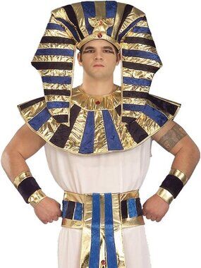 NWT Forum Novelties Super Tut Egyptian Pharaoh Costume Adult Standard Size
